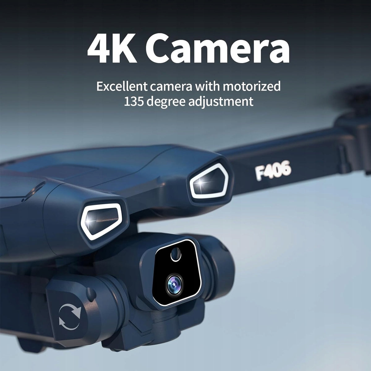 Fakjank F406 wifi drone with 4K HD 1152 camera Manufacturer code 2023120501