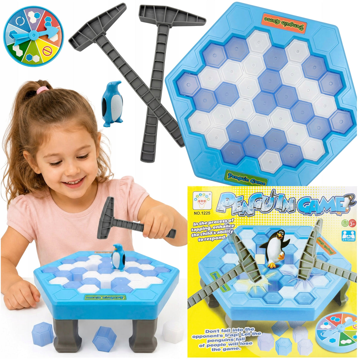 Falling penguin game for children arcade game for children penguins 002