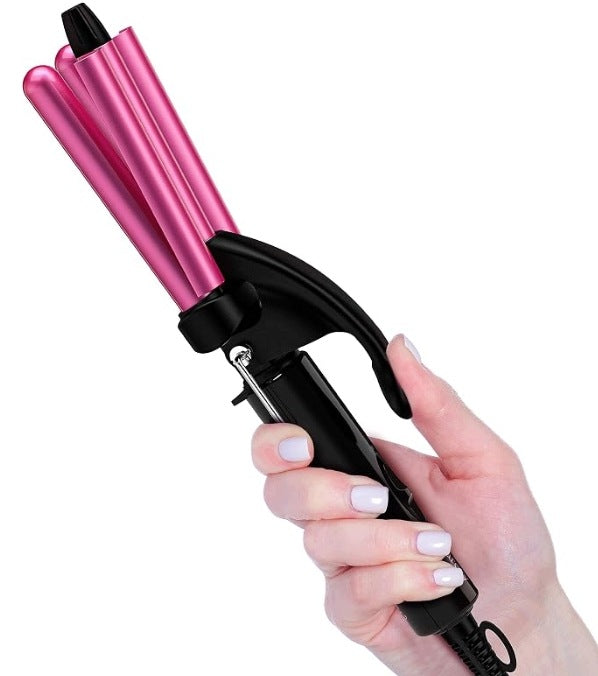 Farery Mini Pro Three Wave Curler for Waves UK 200°C Hair Inverter UK