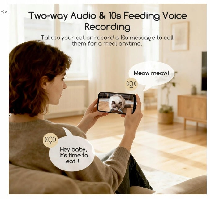 Faroro 4L Automatic Feeder HD 1080P Camera With Night Vision Function Manufacturer code Faroro FP22