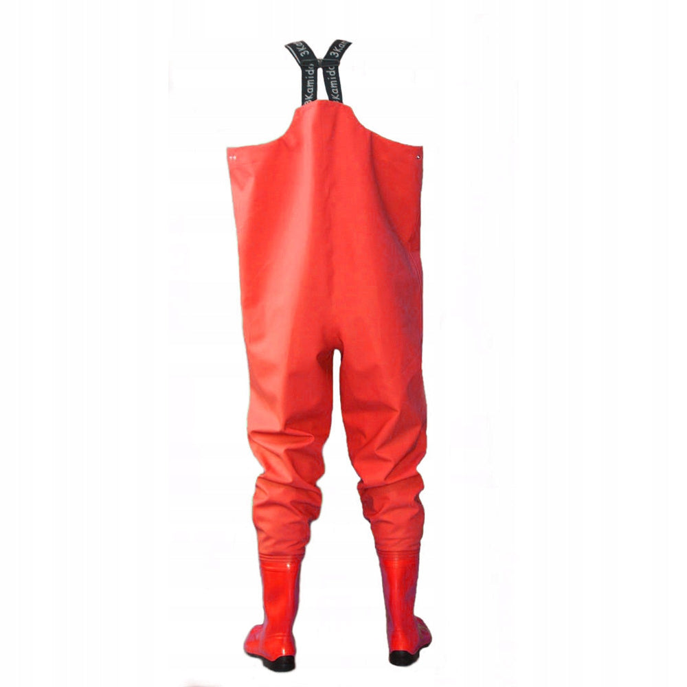 Fashionable TROUSERS Women's waterers red 3Kamido, trousers with wellies r 37 Color red