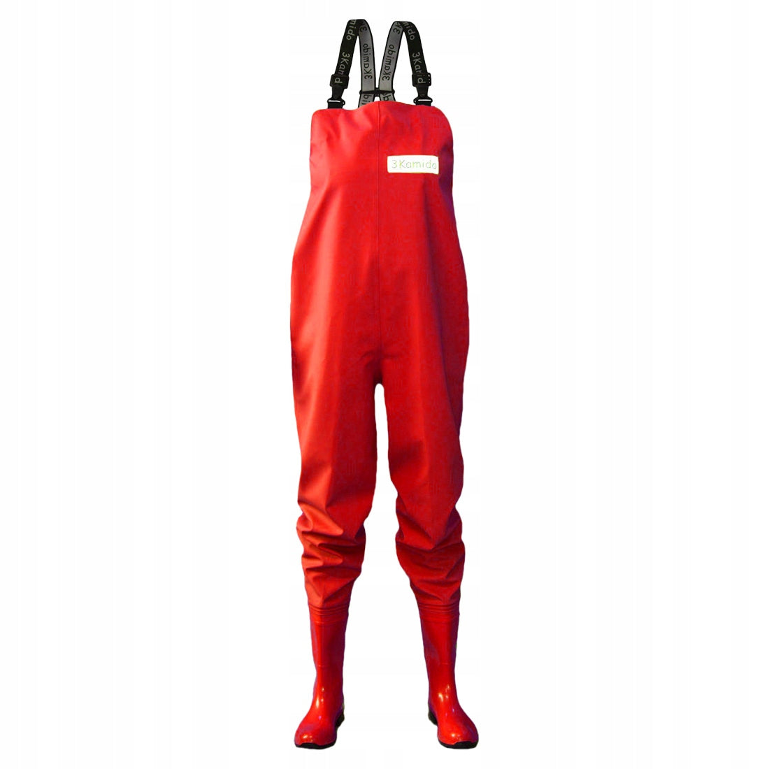 Fashionable TROUSERS Women's waterers red 3Kamido, trousers with wellies r 37