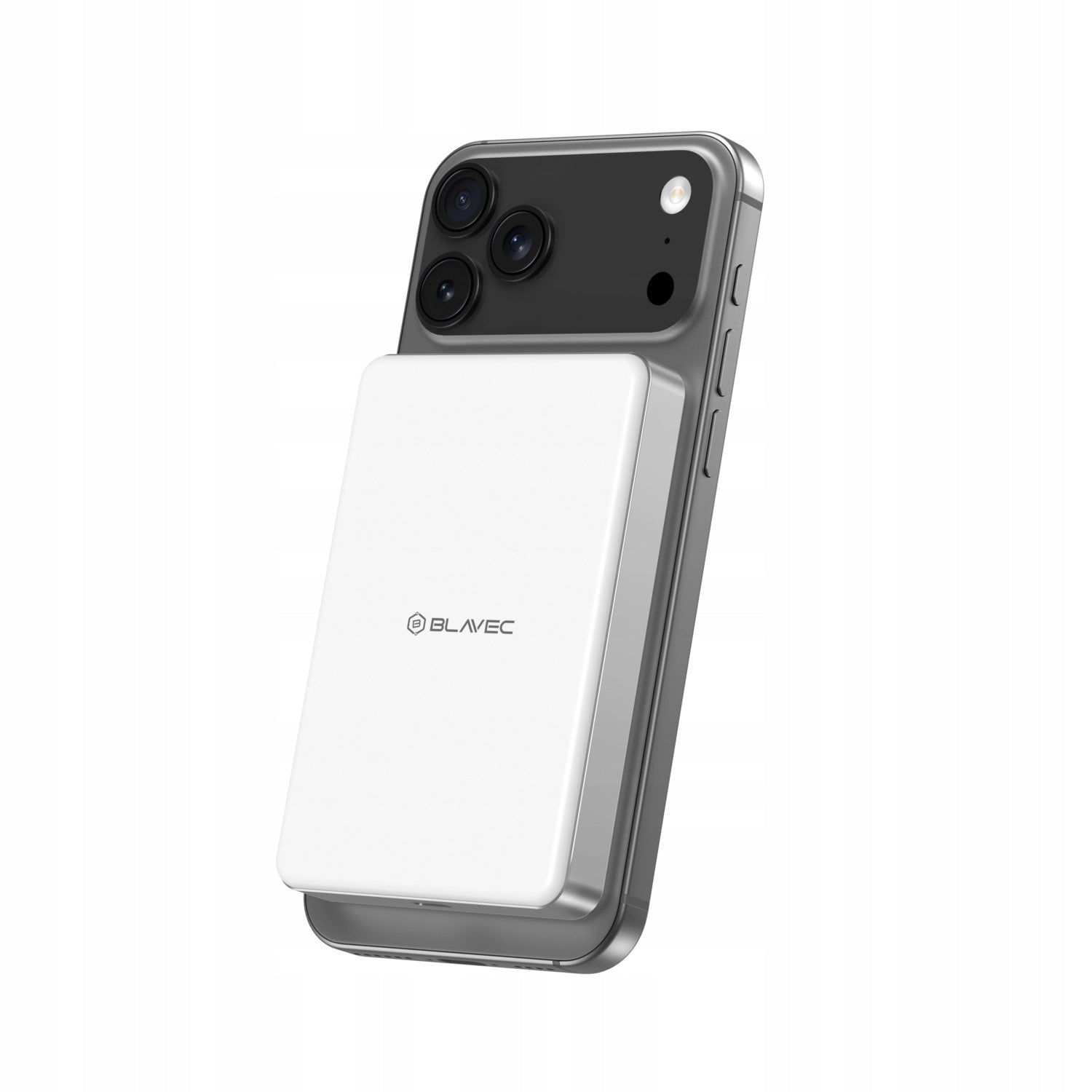 Fast Powerbank Blavec 10000mAh Qi2.2 25W + PD 45W for MagSafe 2in1 white Manufacturer code Blavec Powerbank Mini Magsafe 10K BJ-05