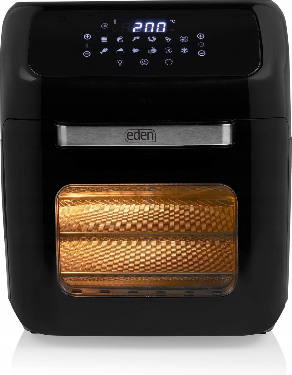 Fat Free 12L DIGITAL AIR FRYER 10 x AIRFRYER OVEN ROTISSERIE Packaging status original