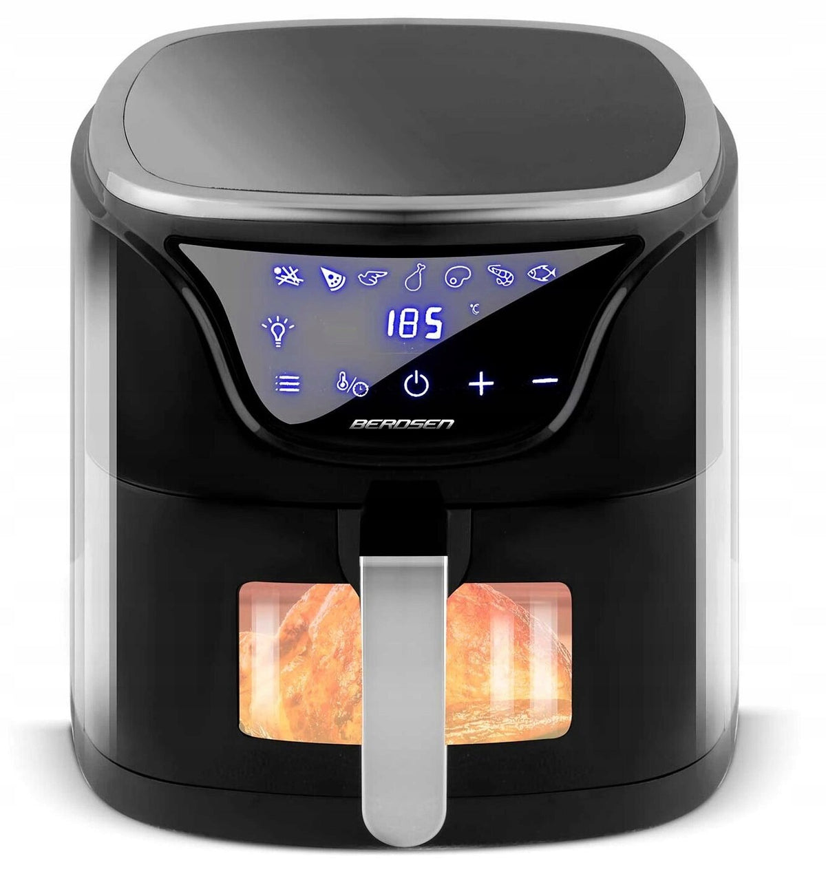 Fat Free Air Fryer BERDSEN BD-652 5l Black & Silver Brand Berdsen