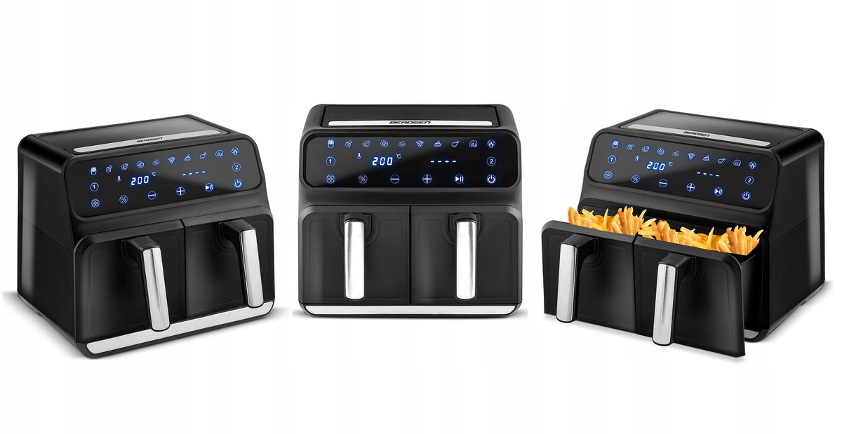 Fat Free Dual Chamber Air Fryer 8L Berdsen Manufacturer code 365300