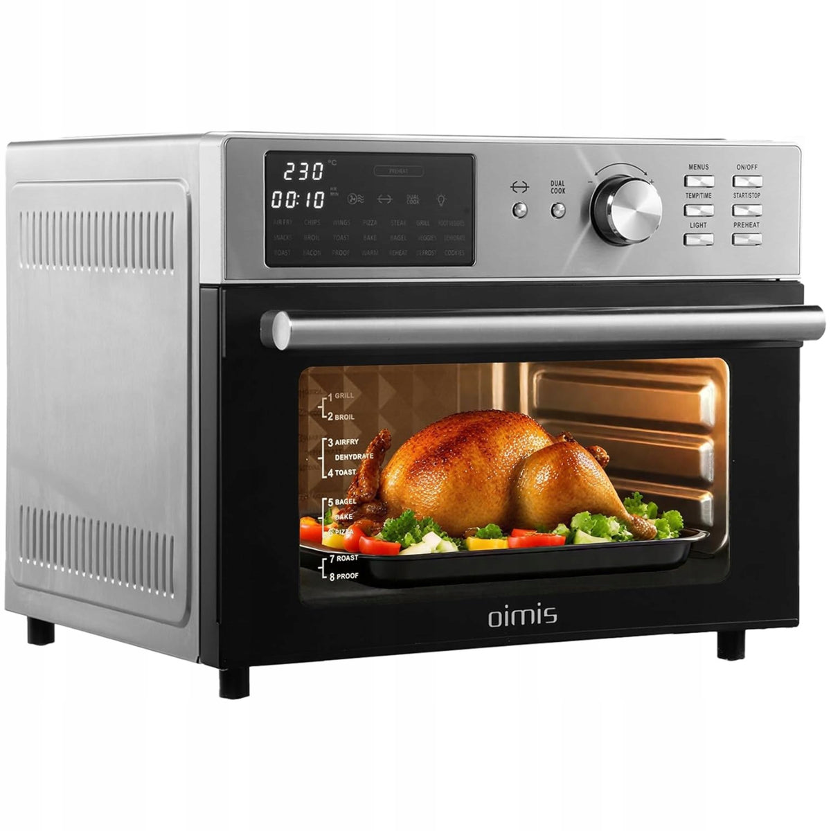 Fat Free Fryer 30L 1800W Hot Air Fryer Oven
