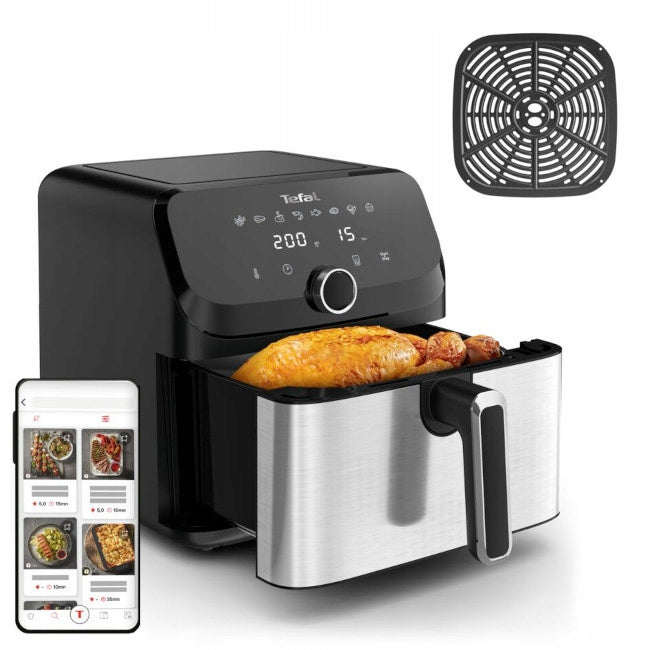 Fat Free Fryer TEFAL EY855D10 Air Fryer AIR FRYER 7,5l Large XL EAN (GTIN) 3045380026216