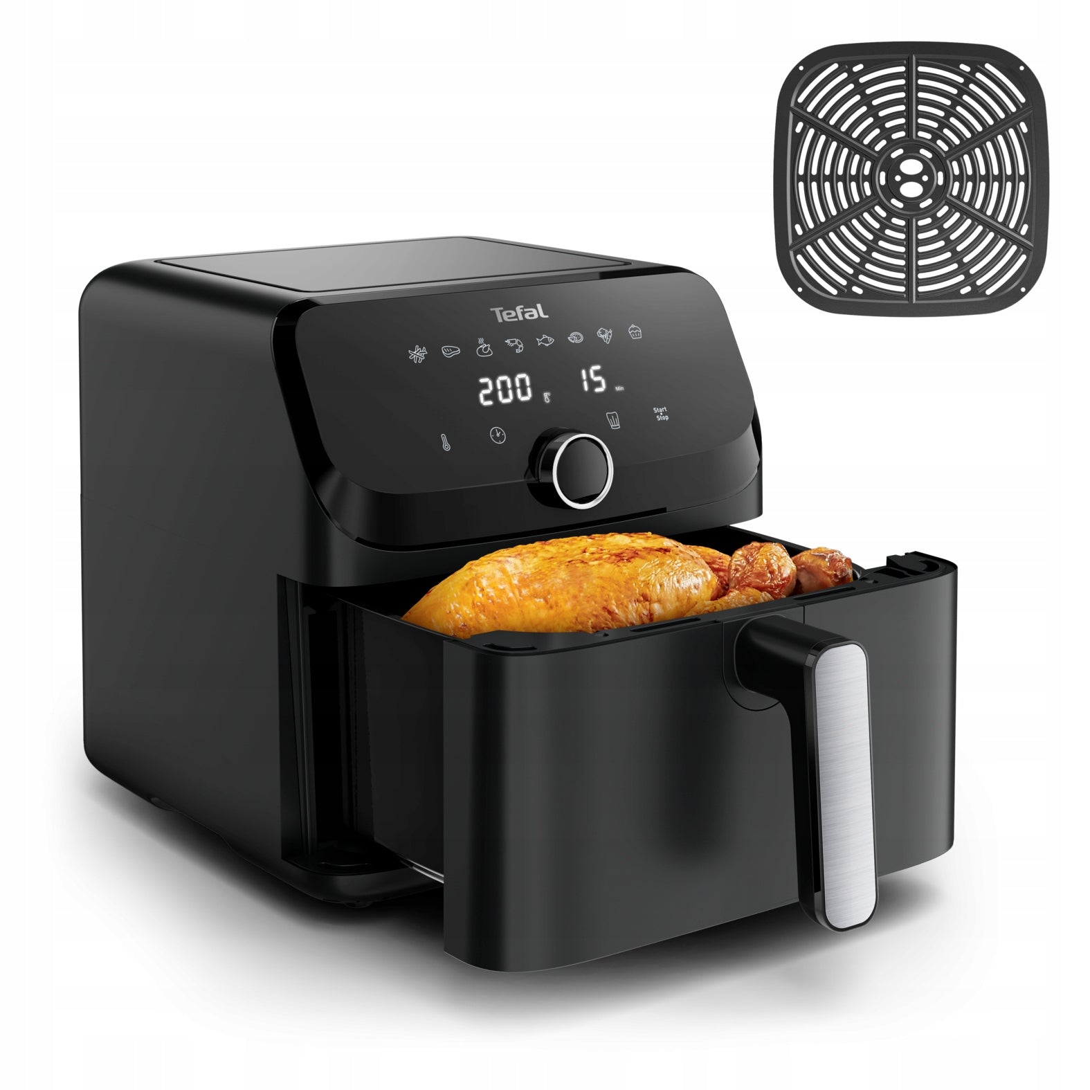 Fat Free Fryer TEFAL Easy Fry Mega EY8558E0 7,5l 2020W Air Fryer Packaging status original