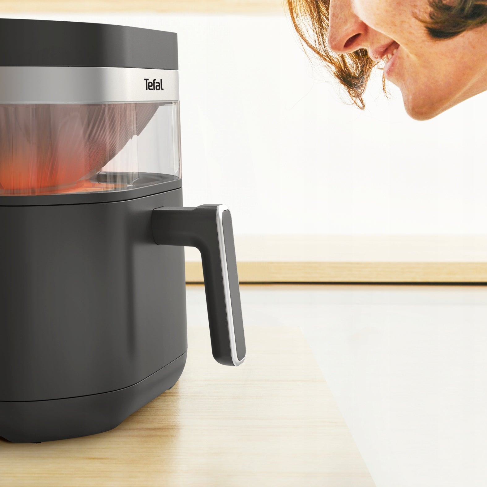 Fat-free air fryer AIR FRYER TEFAL EY832H infrared technology Power 2180 W