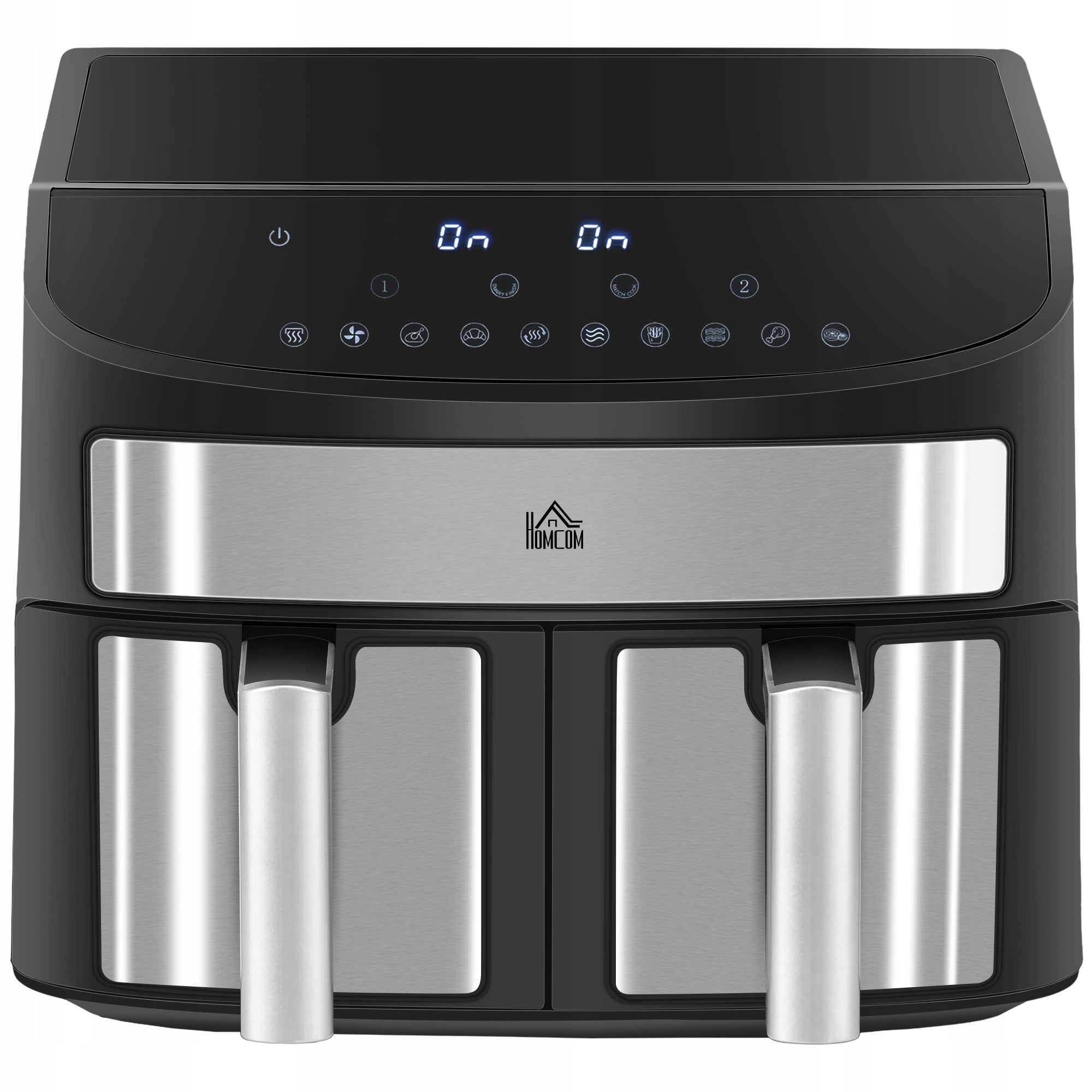 Fat-free air fryer Airfryer8L TWO BASKETS 2400W