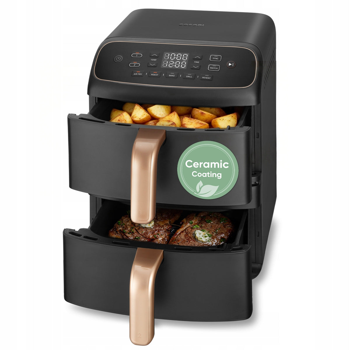 Fat-free air fryer Cosori CAF-DC861-CEUR 2630 W 8,6 l black