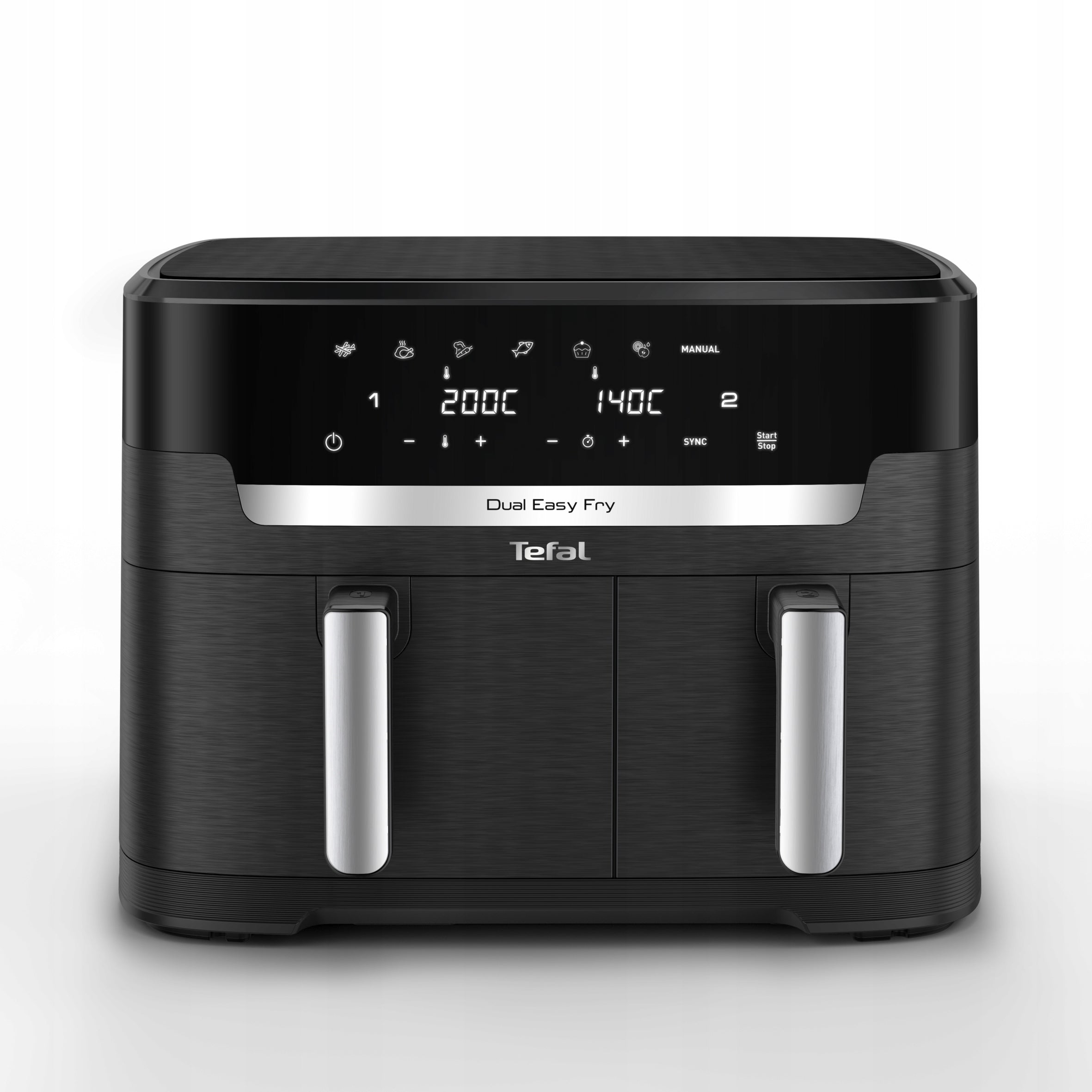 Fat-free air fryer TEFAL EY9428E XXL 11l 2700W two-chamber Air Fryer Manufacturer code EY9428E