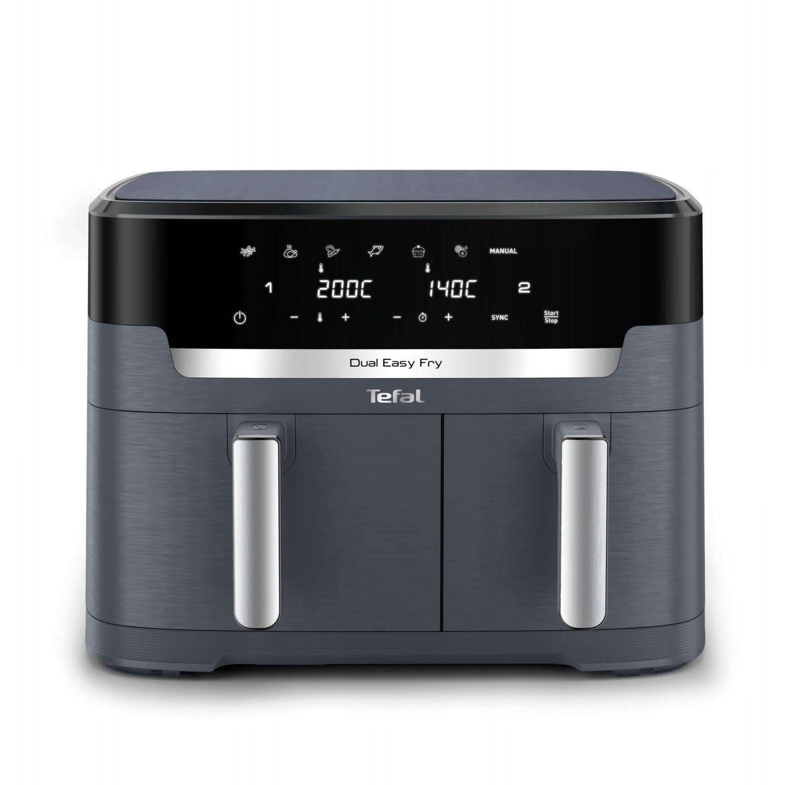 Fat-free air fryer TEFAL EY942B XXL 11l 2700W two-chamber Air Fryer Packaging status original