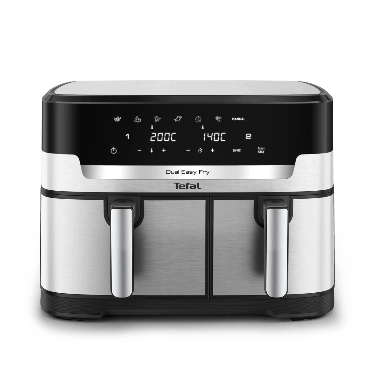 Fat-free air fryer TEFAL EY942DE0 XXL 11l 2700W two-chamber AirFryer Packaging status original