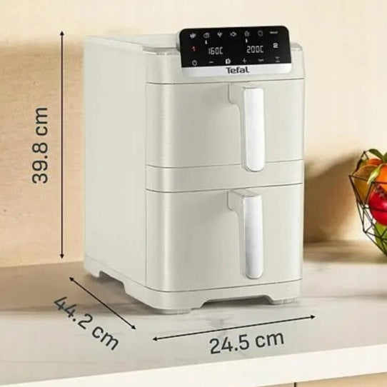 Fat-free air fryer Tefal Easy Fry Crispy Stack EY752AE0 2700 W 10 l Packaging status original