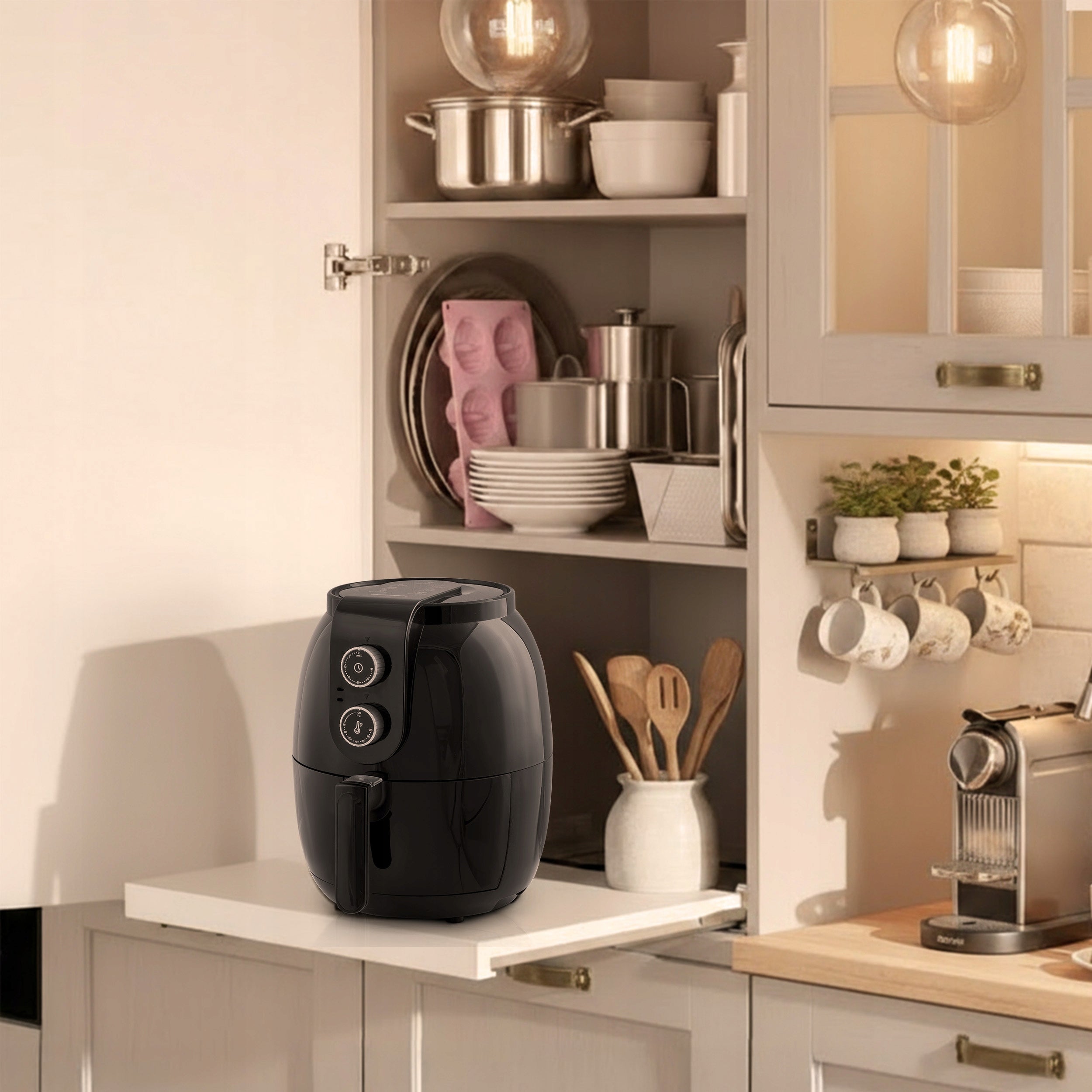 Fat-free air fryer powerful Air Fryer Berdsen 3.6L Power 1300 W