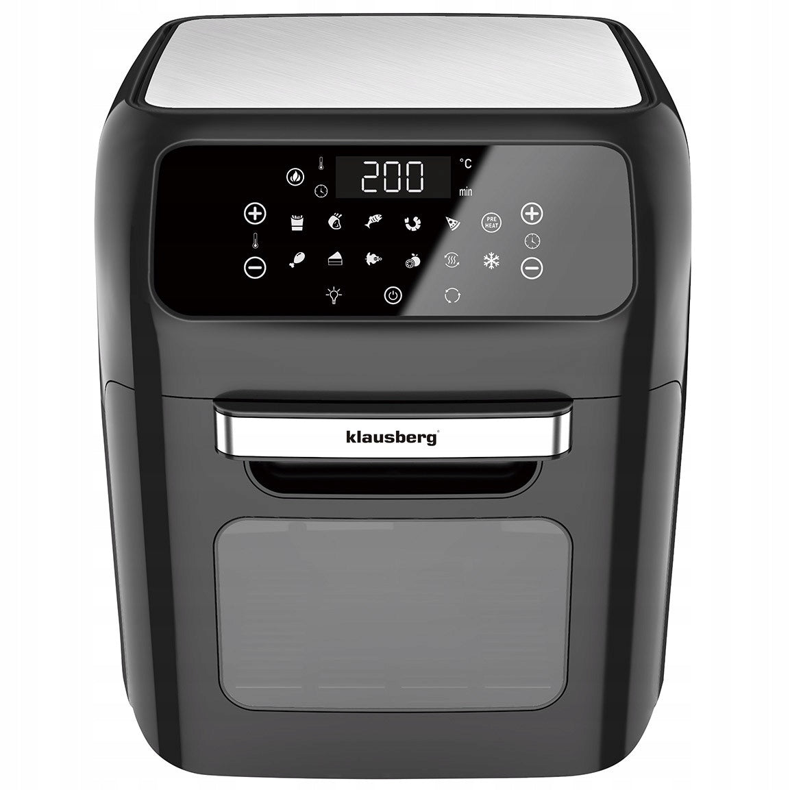 Fat-free fryer 12 l, mini oven KB-7556 Klausberg