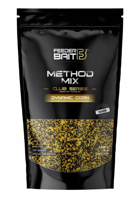Feeder Bait Method Mix DYNAMIC CORN Club Series 800g Method Feeder Groundbait
