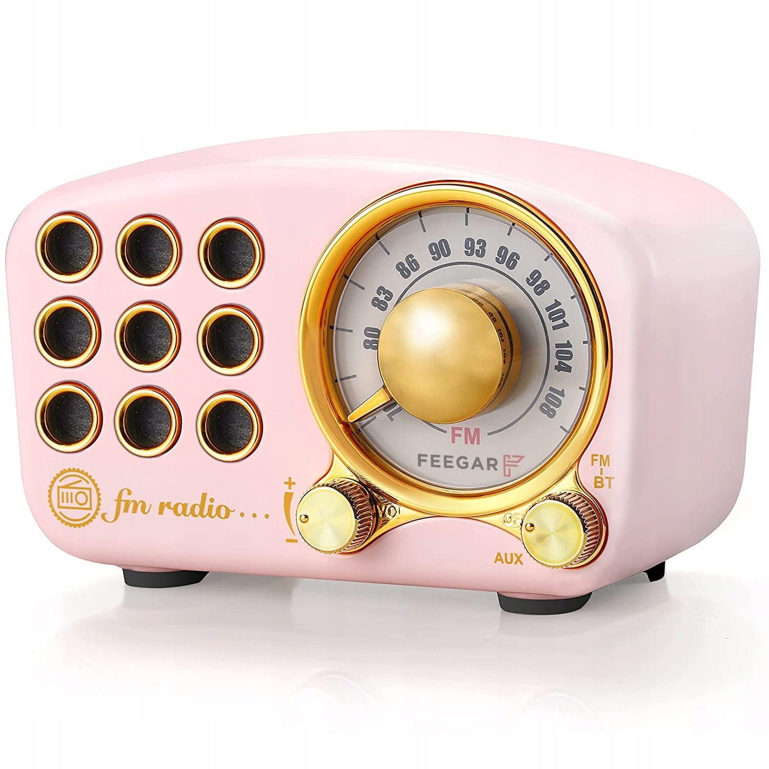 Feegar Speaker RETRO FM Radio Kitchen Bluetooth Vintage GIFT EAN (GTIN) 5904610880074