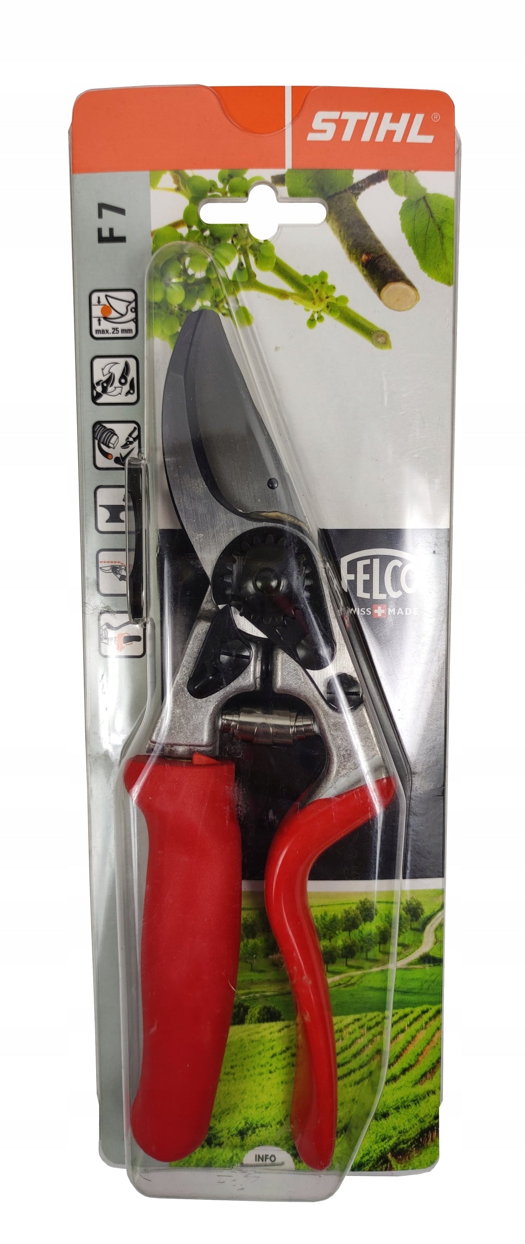 Felco 7 for Stihl F7 garden pruning shear for 25 mm Rotating handle Power supply handheld