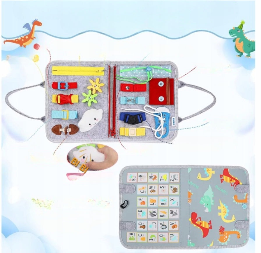 Felt Activity Board For Kids Educational Puzzle Early Learning Packaging status original
