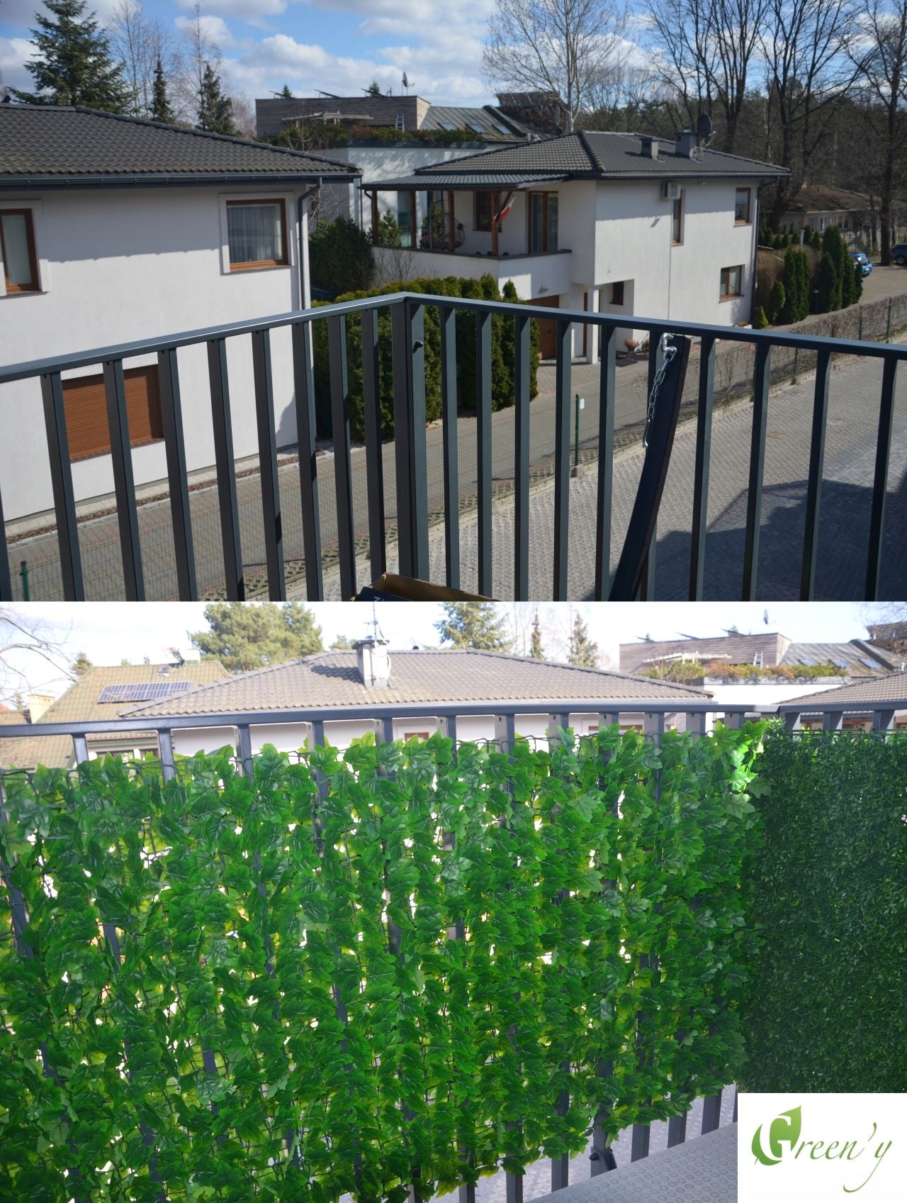 Fence Cover Terrace Ivy Artificial Hedge PREMIUM Dear Because Good Product width 150 cm