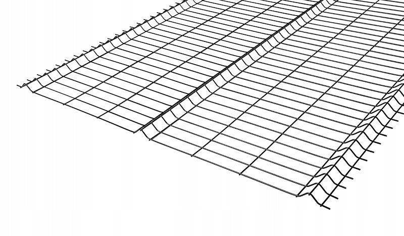 Fence PANELS BLACK fi 4 span 123 cm PANEL 3D panel fence Manufacturer code PRZĘSŁO PANEL CZARNY fi 4mm H 123 cm