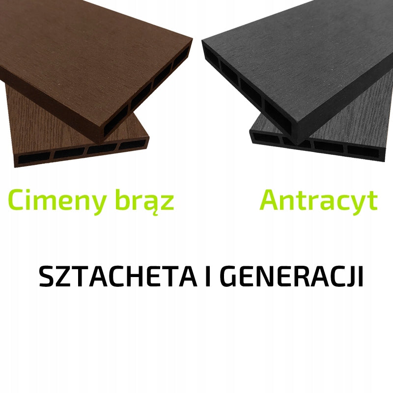 Fence composite board from hand 140x20 EAN (GTIN) 5907539236885
