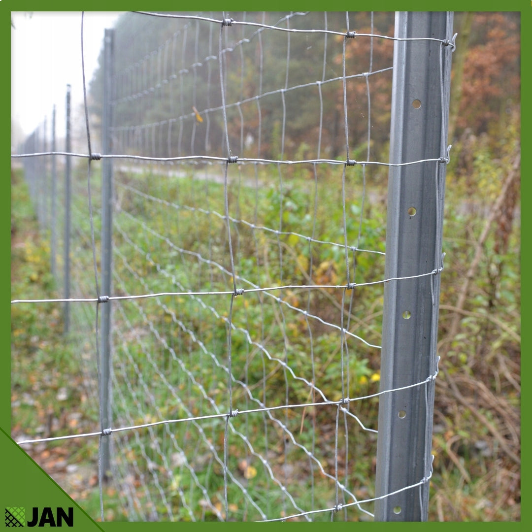 Fence forEST NET height 120/9/30 L 50m cheap fields orchards construction forests Height 1.2 m