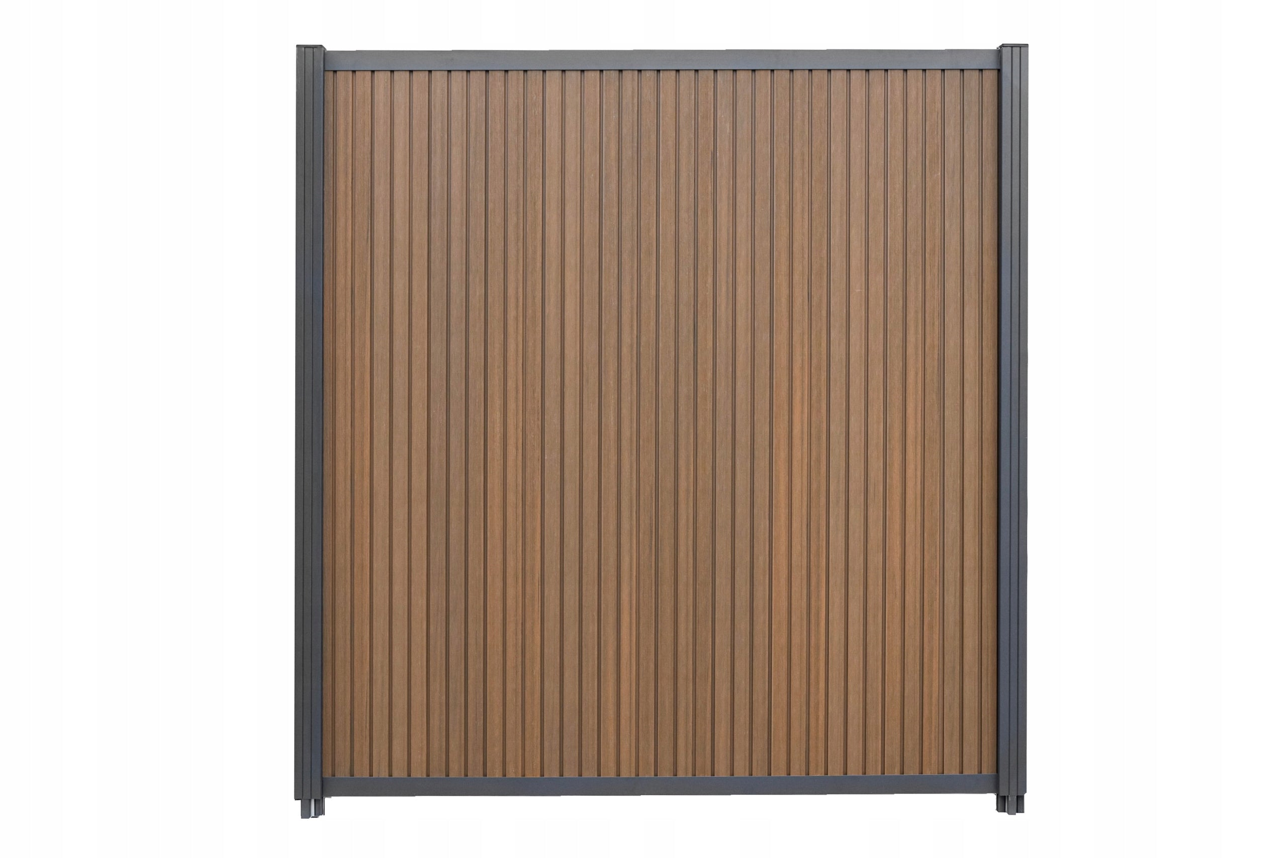Fence span LAMELOWE180x180 Composite panel fence assembly from hand Kind panel