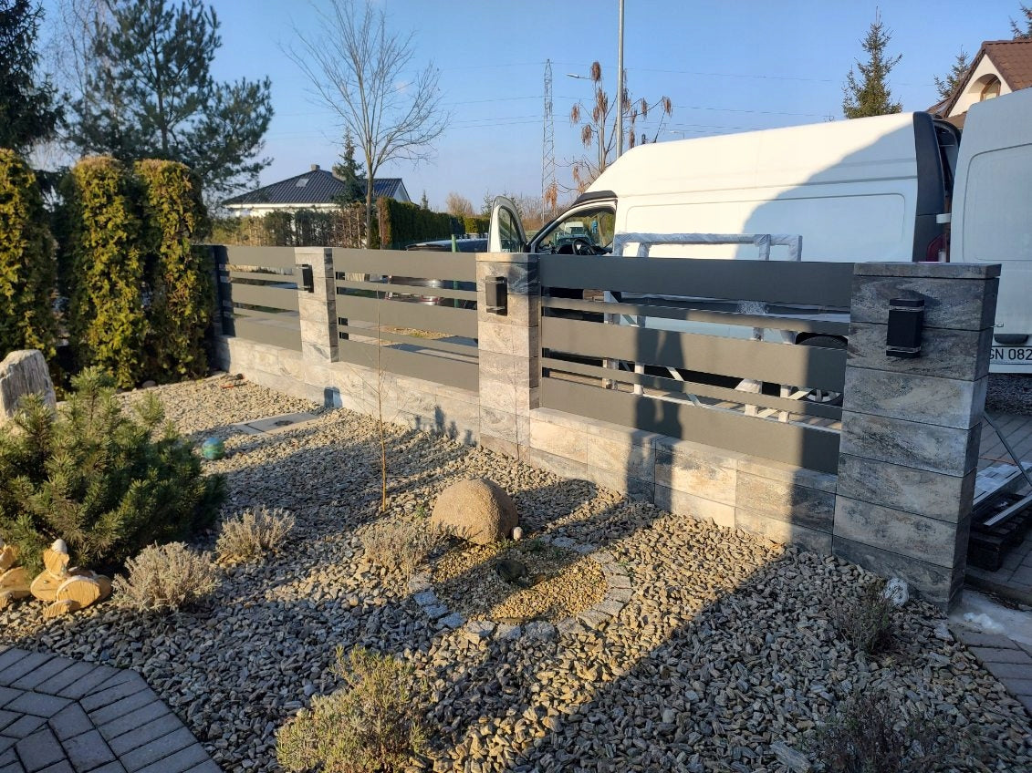 Fence span modern fence picket profile board 150x20 Color other