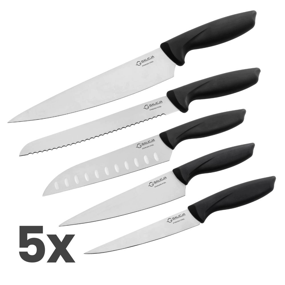 Fenix santoku knife set, for bread, boss, boss small, universal 5pcs