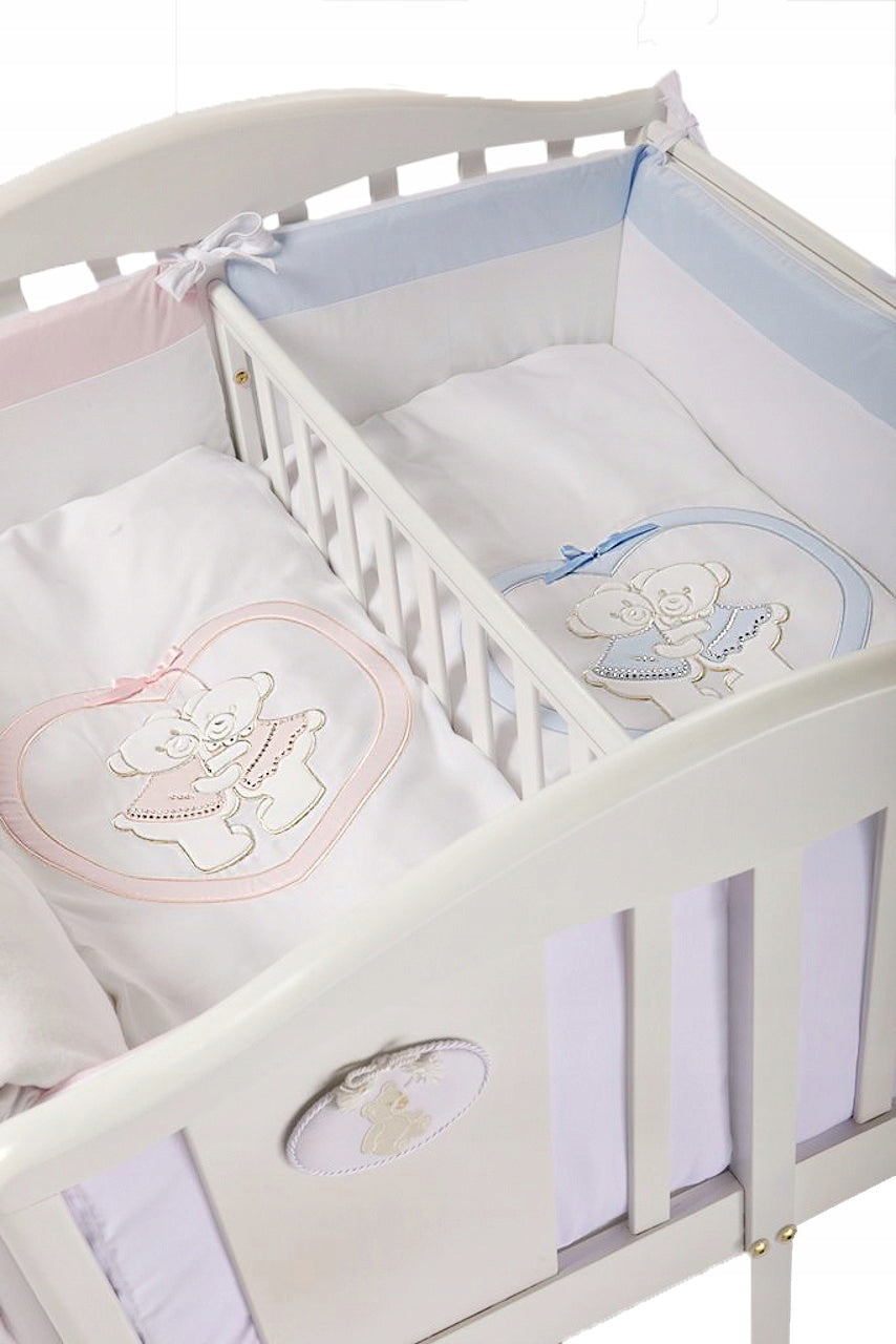 Feretti CRADLE FOR GEMINI, 110x110 + 2 mattresses Brand Feretti