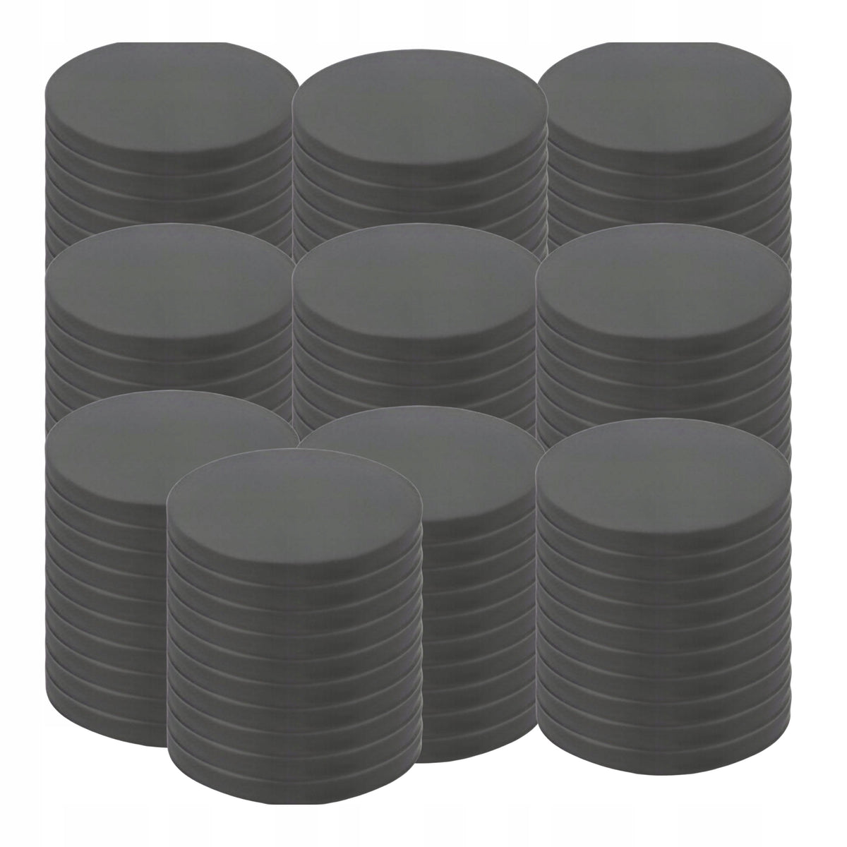Ferrite Magnet 20x2 mm Cylindrical Ceramic Disc Strong Set of 100