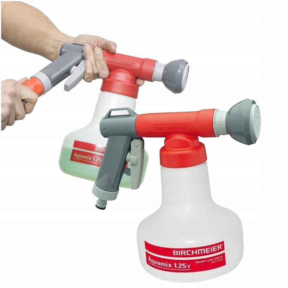 Fertilizer Dispenser 1 25 l with Sprayer Birchmeier Aquamix 1 25 V