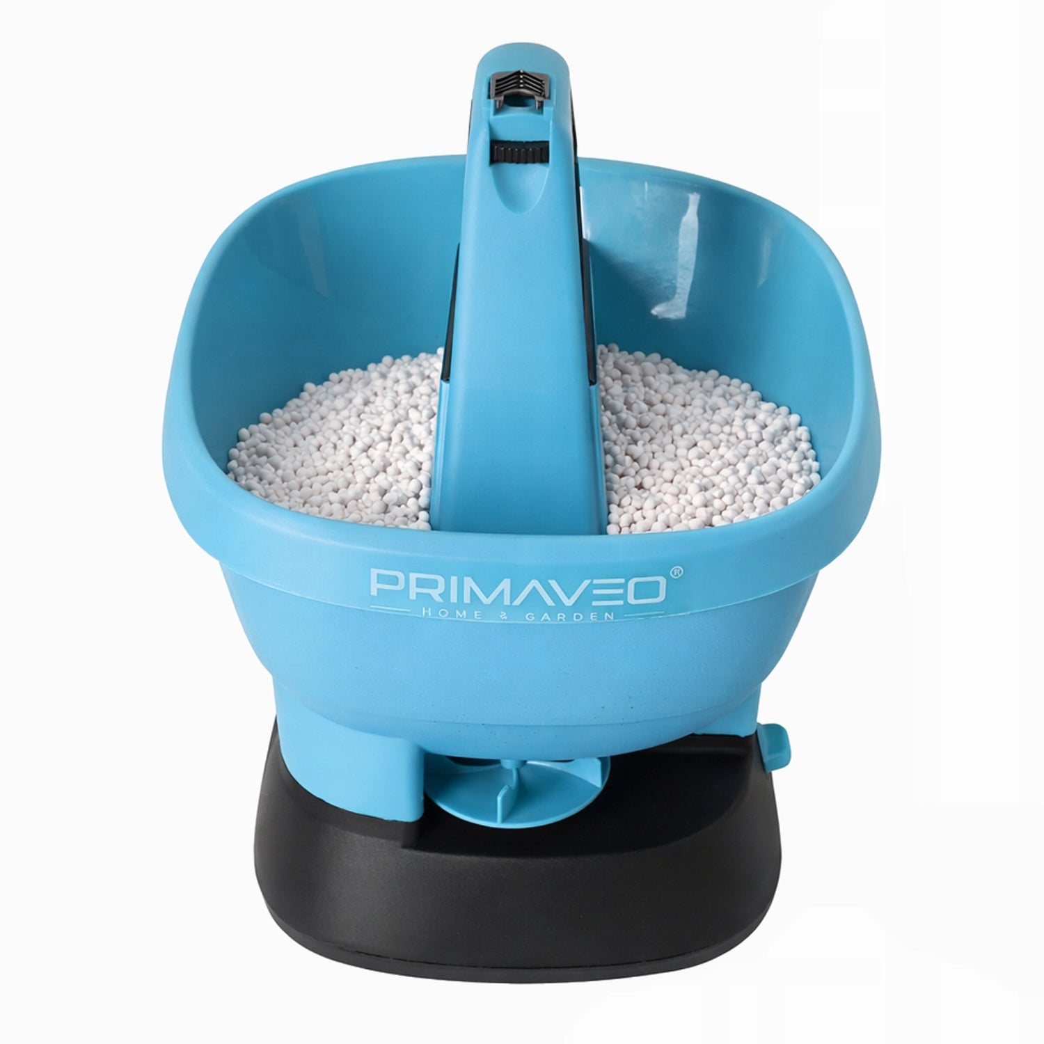 Fertilizer Grass Seed Spreader Electric Battery Operated Handheld XL Power supply rechargeable battery