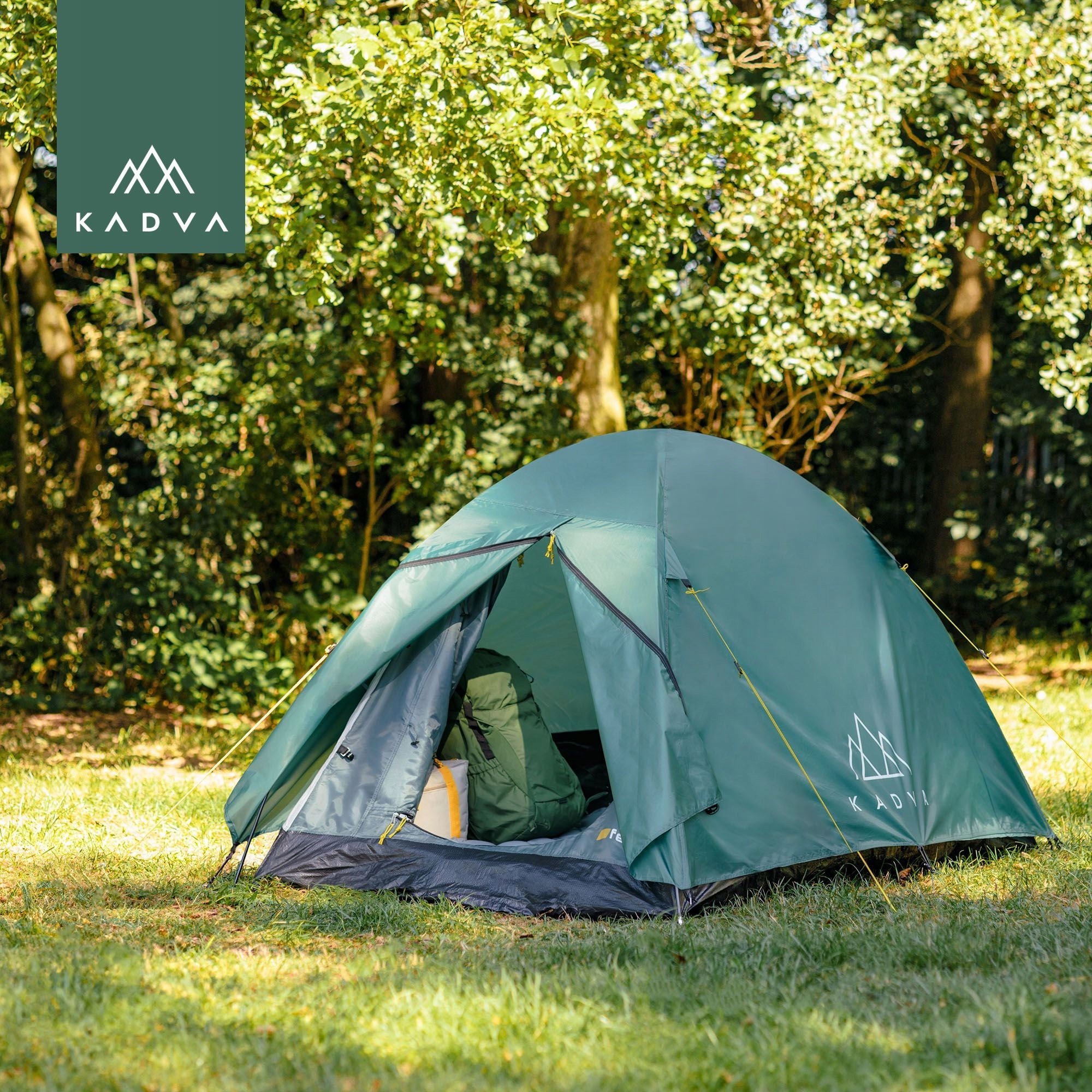 Festival tent / 2-person / KADVA Festa 2 / small 60×13 / light 2,3 kg Kind not specified