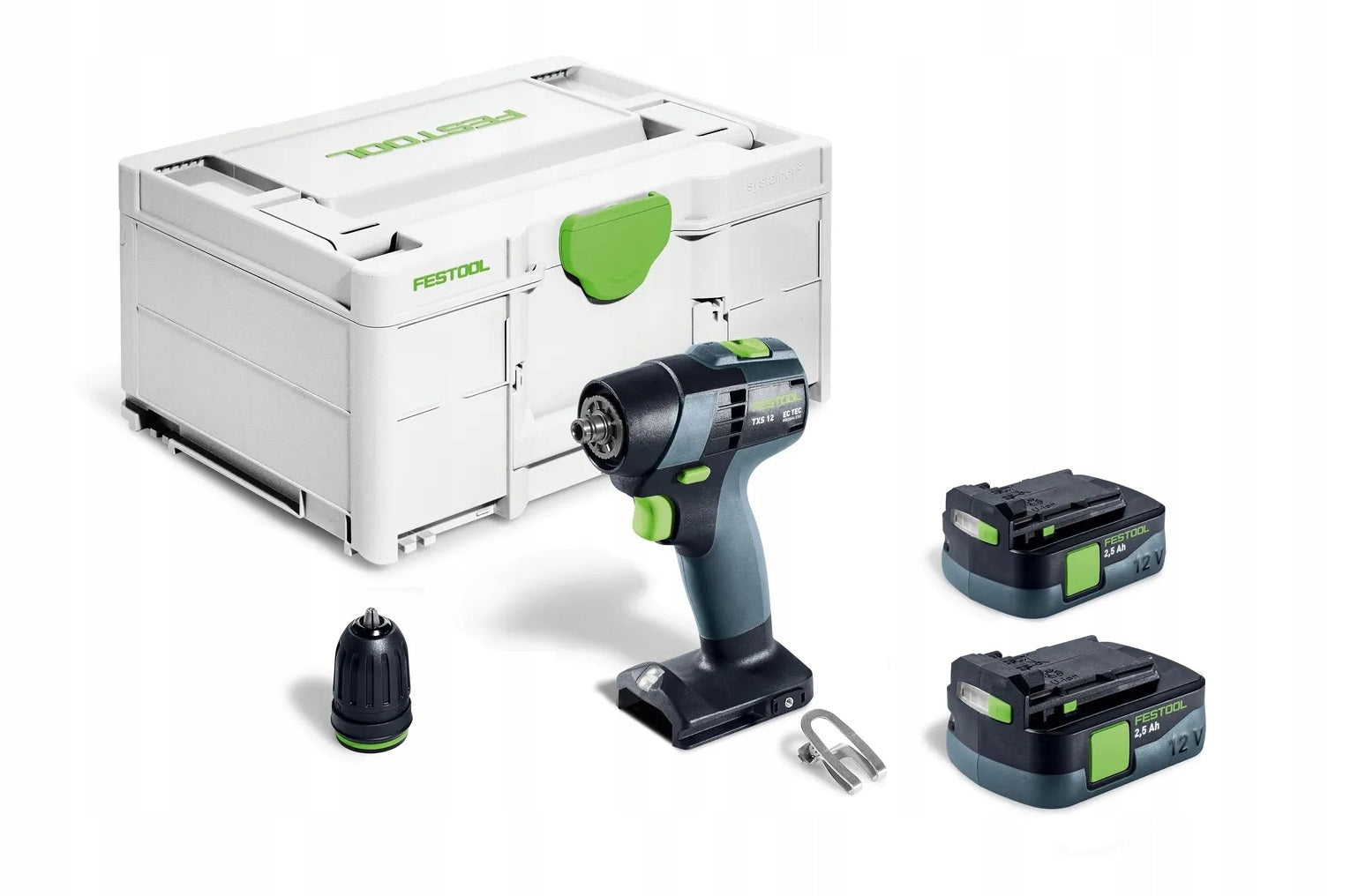 Festool Aku. drill/driver TXS12 2,5-Plus 576864 Without charger