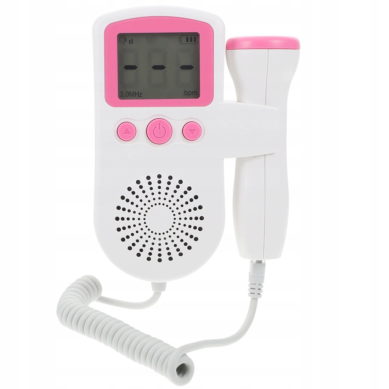 Fetal Dopler Heart Rate Monitor Child Pregnancy Heart Rate Detection Safely