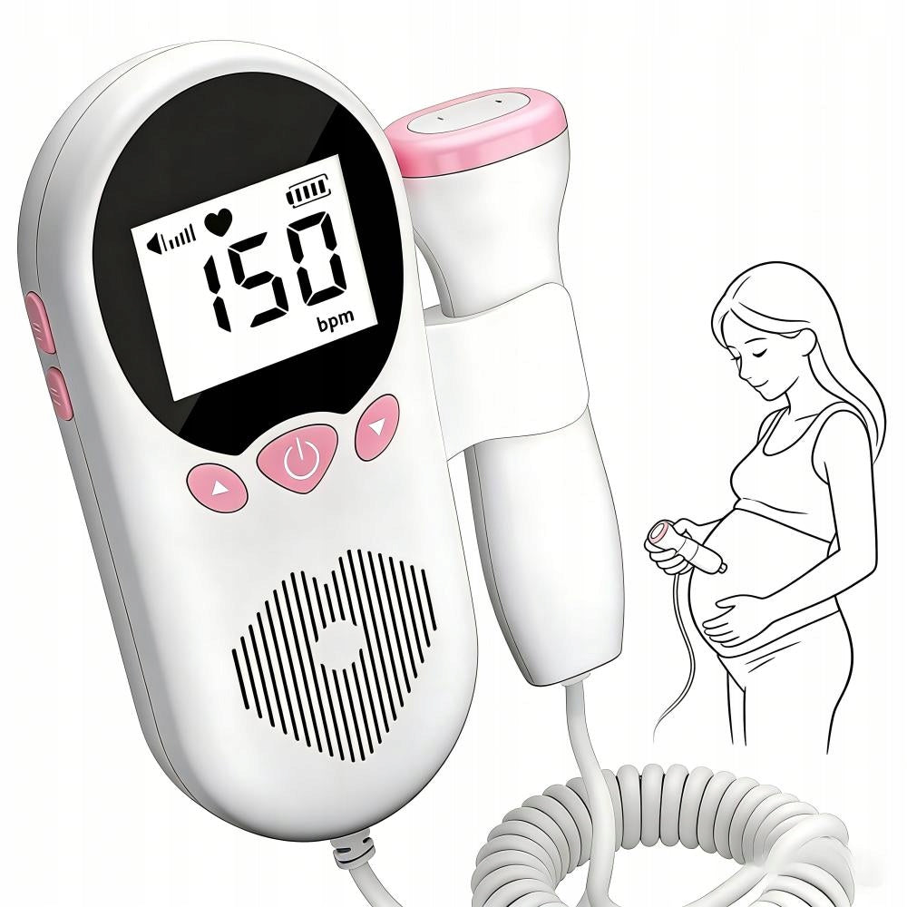 Fetal Heart Rate Detector Digital With Waterproof CE Probe Medical device no