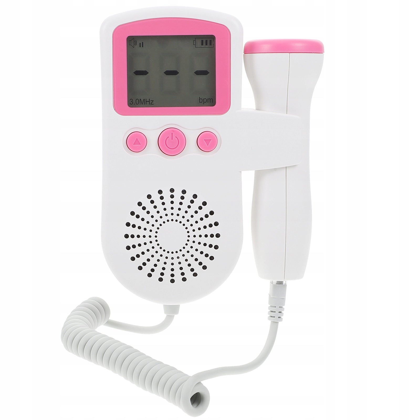 Fetal Heart Rate Detector Pink – Home Pregnancy Stethoscope 16 weeks Packaging status original