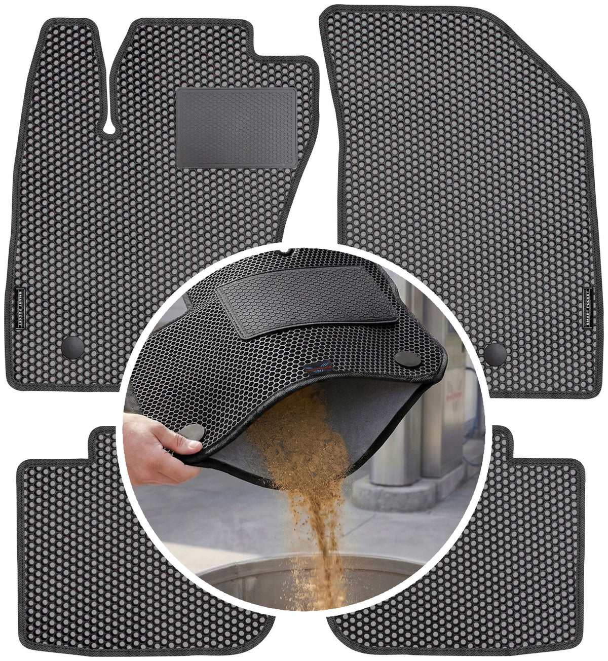 Fiat Tipo HB Kombi 2015-2026 EVA SMART POCKET Rugs