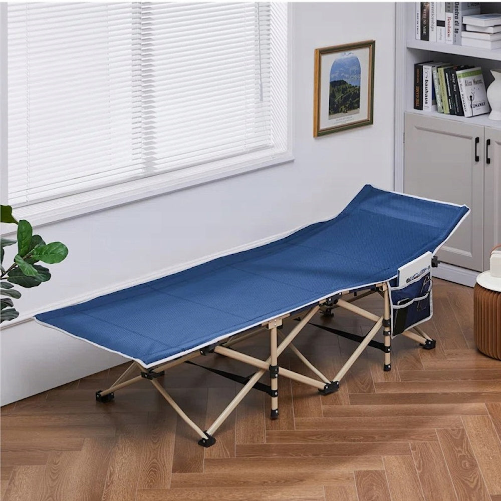 Field BED 186 cm x 66 cm blue Manufacturer code 591374NAVYBLUE