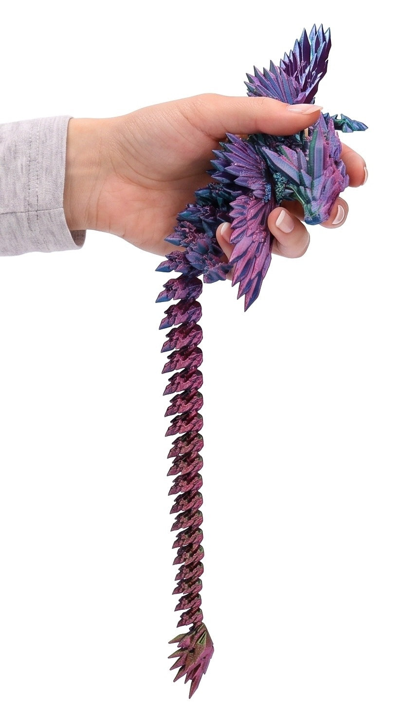 Figurine 3D DRAGON from the printer, hit TIK TOKA 38cm 6013 Kid's age 3＋ years