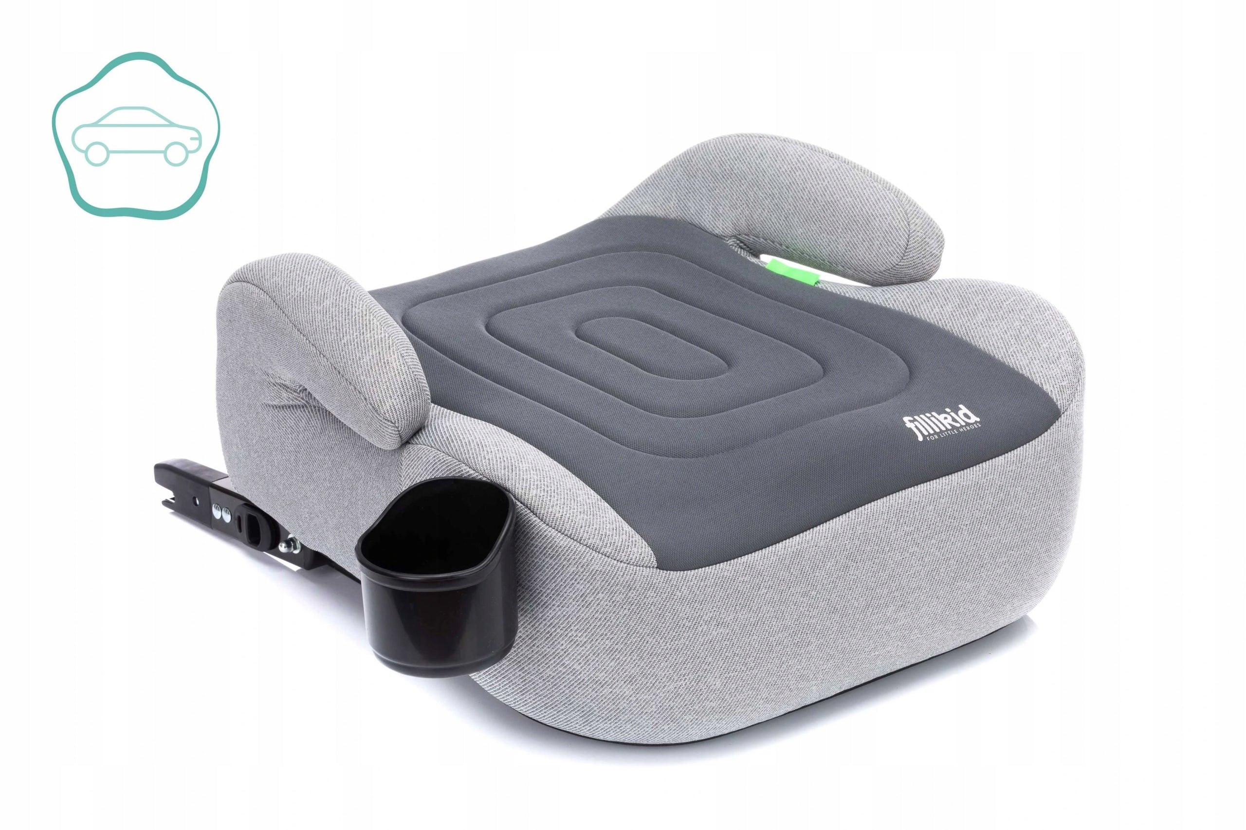Fillikid Podsedák Isofix i-size grey Packaging status original