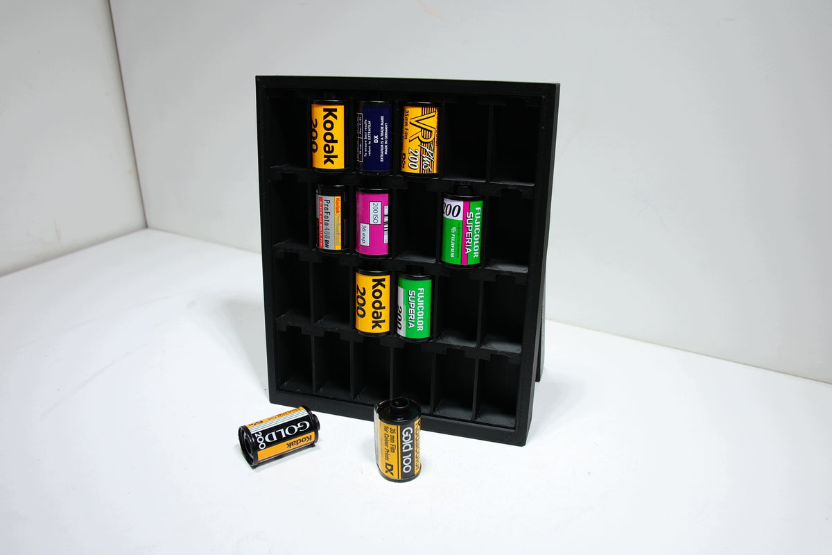 Film film holder 35mm organizer for movie collection black