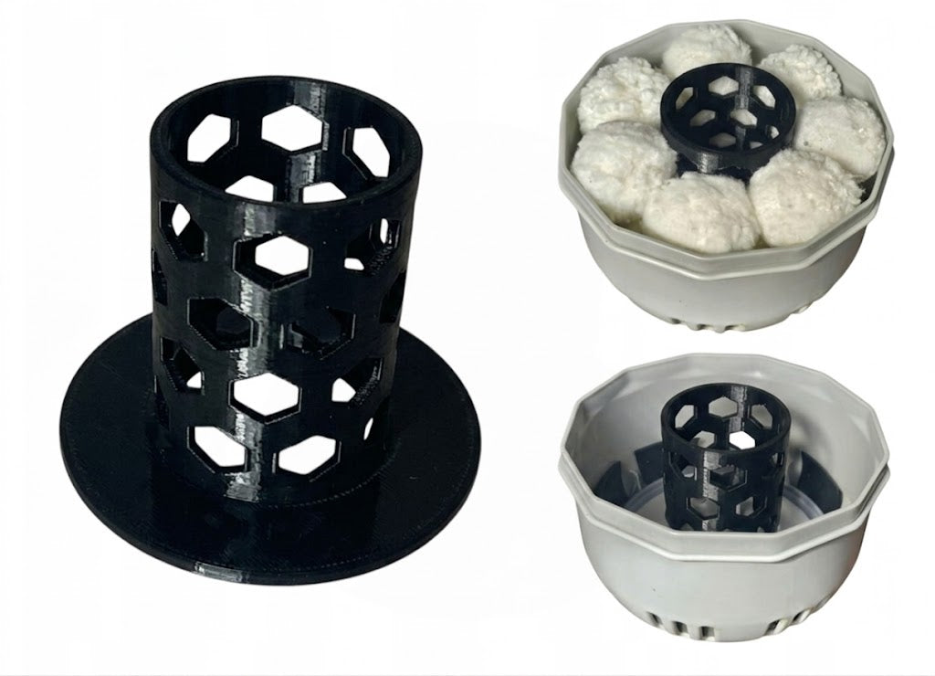 Filter ADAPTER filter + filter balls for JACUZZI LAY Z SPA 60311 TYPE VI
