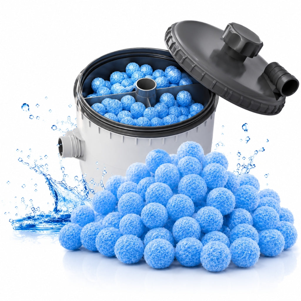 Filter Balls for Swimming Pool Refill for Sand Pump Replacement Sand 700g Packaging status original