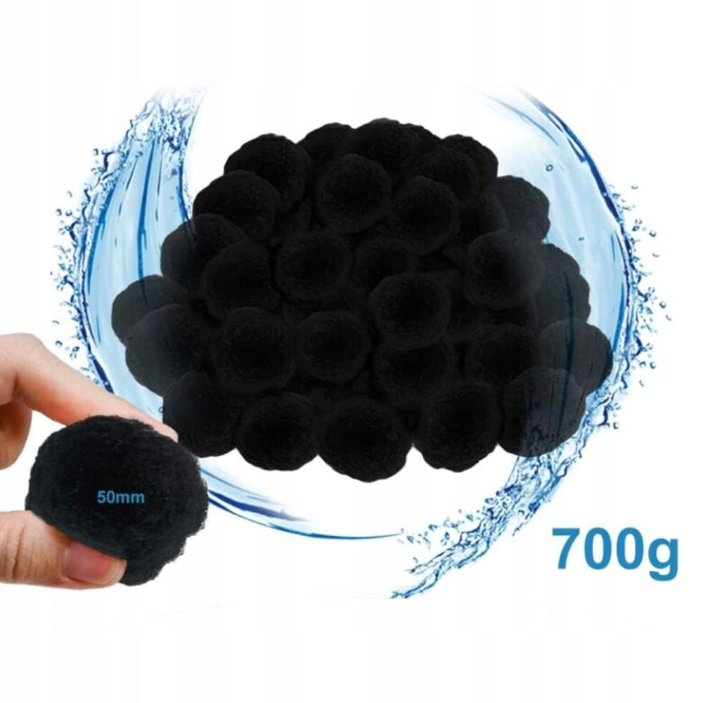 Filter balls for swimming pool 700g – 10x more effective polyester fiber Brand Bedee